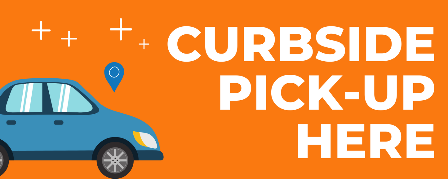 Curbside Pick-Up Banner Option 1