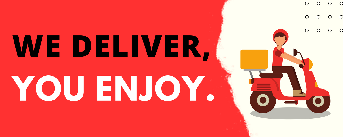 We Deliver Banner Option 1