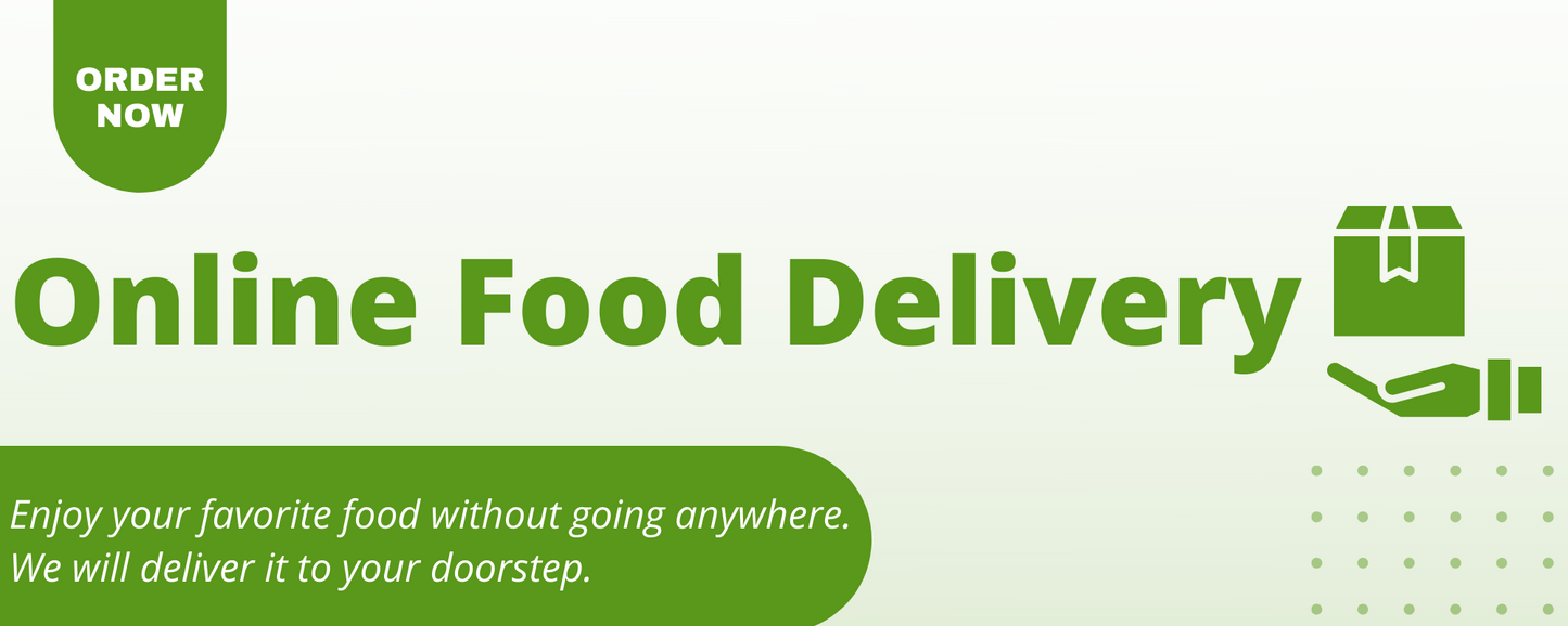 Online Delivery Banner Option 3