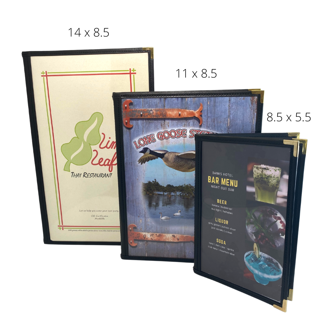 Cafe Cover - Four Panel Book Style
