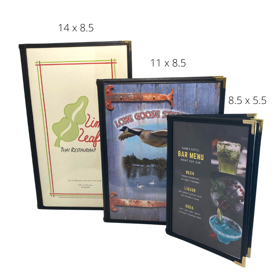 Cafe Cover - Three Panel Trifold