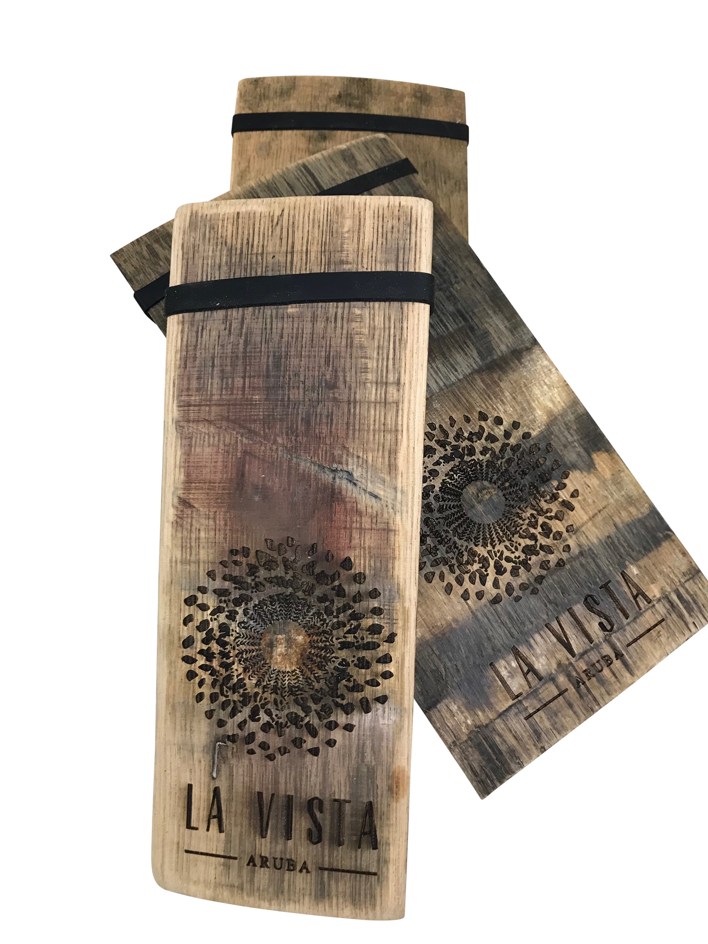 Check Presenter - Authentic Whiskey Barrel Stave