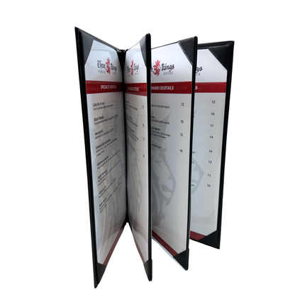 Menu Covers and Printed Inserts 