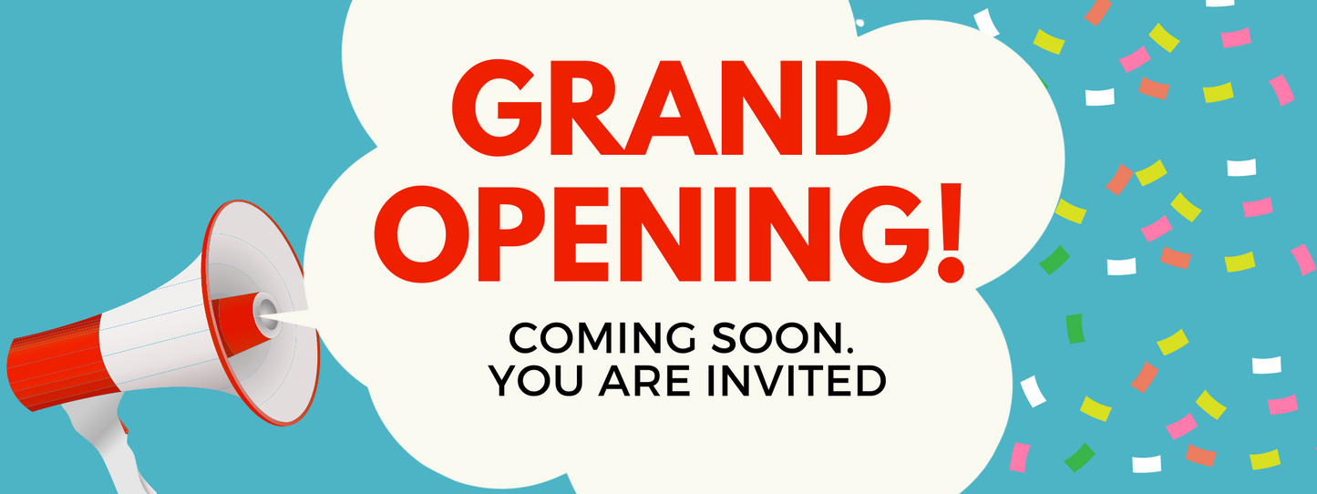 Grand Opening Banner Option 2