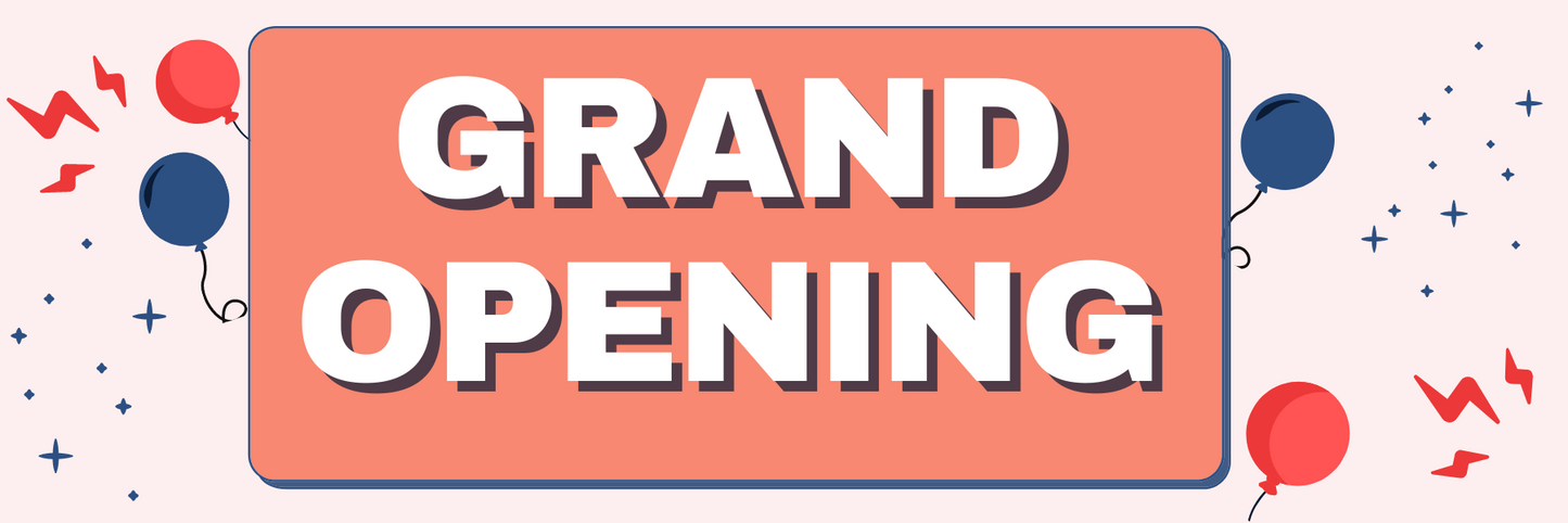 Grand Opening Banner Option 3