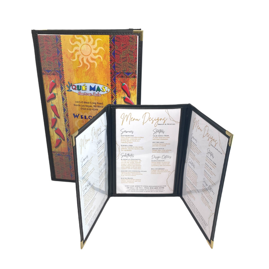 Cafe Cover - Three Panel Trifold